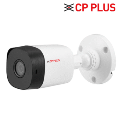 CP PLUS 5MP IR Bullet Camera CP-USC-TC51PL3C | 3.6mm Fixed Lens up to 20 M IR Distance | Max. 25fps@5MP (16:9 Video Output), White