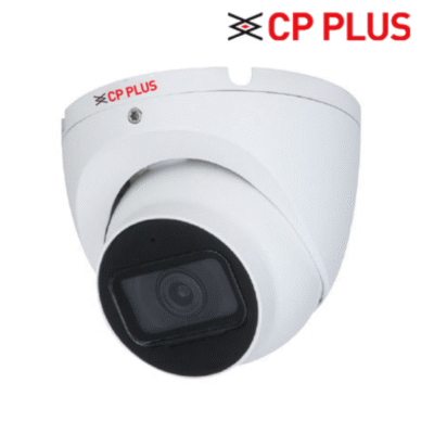 CP PLUS 5MP IR Dome Camera CP-USC-DC51PL3C | 3.6mm Fixed Lens up to 20 M IR Distance | Max. 25fps@5MP (16:9 Video Output), White