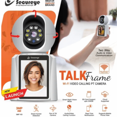 SECUREYE Talk Frame 3MP WiFi Video Calling Pan Tilt Security Camera