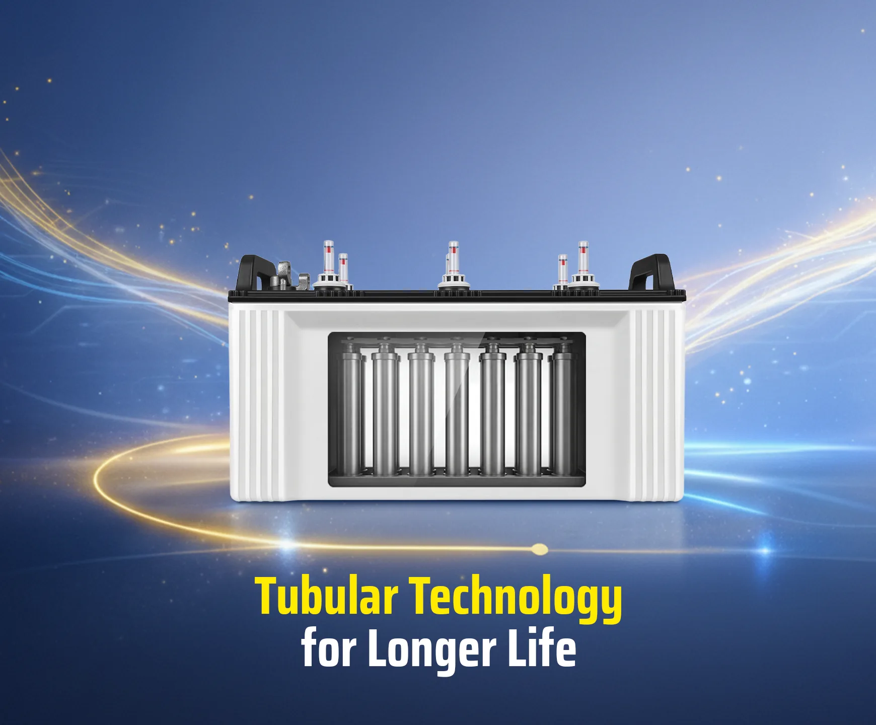 LPT 1280H 80Ah Solar Battery | 12V Tubular Deep Cycle Battery - Image 3