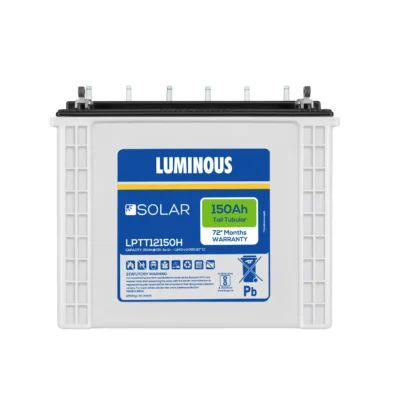 LPTT 12150H 150Ah Solar Battery | 12V Tubular Deep Cycle Battery