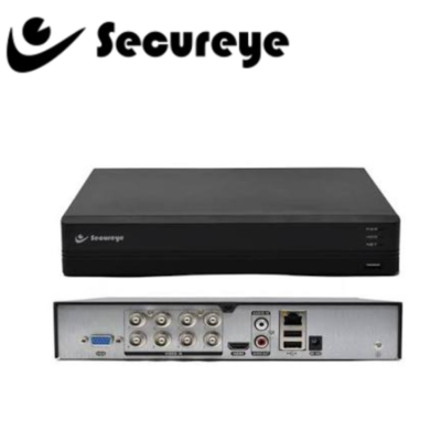 Secureye 8 Channel DVR with H.265, HDMI & VGA | SR-XVR-108