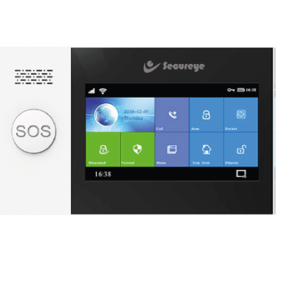 Secureye S-AL380 GSM Alarm System | Wi-Fi & GSM Security Alarm