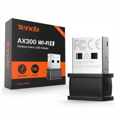 Tenda W311MI AX300 Wi-Fi 6 Nano USB WiFi Adapter